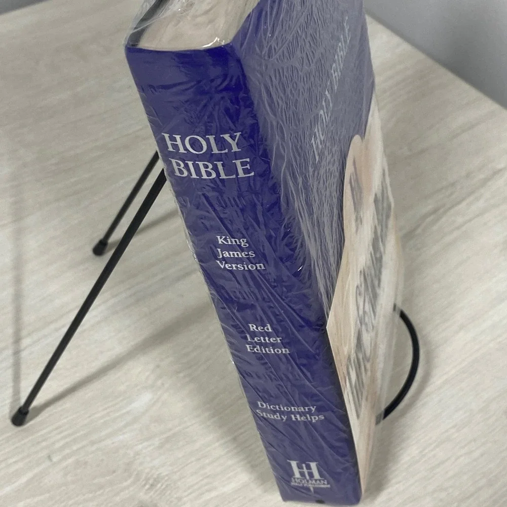 Holman KJV Gift and Award Bible Blue Imitation Leather Red Letter New Sealed